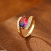 Oval Stone Ring