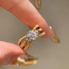 Triple Sparkle Ring