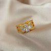Triple Sparkle Ring