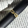 Linked Round Ring Adjustable