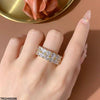 Round Double Stone Ring
