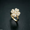 Heart Zircon Spiner Ring