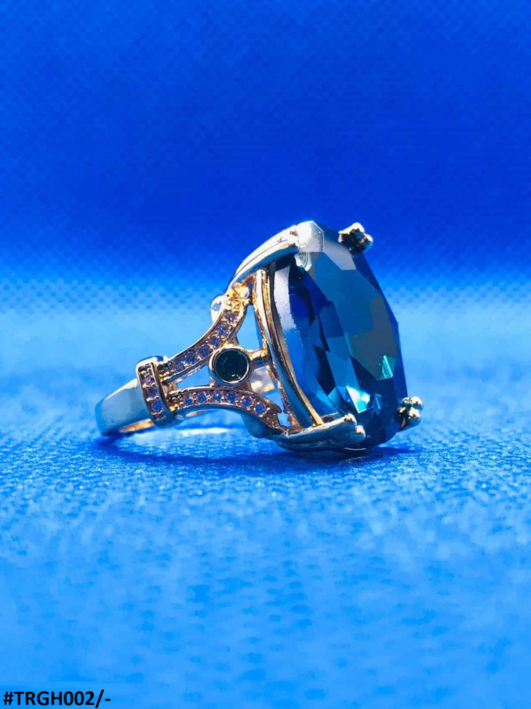 Gold Plated Zircon Ring