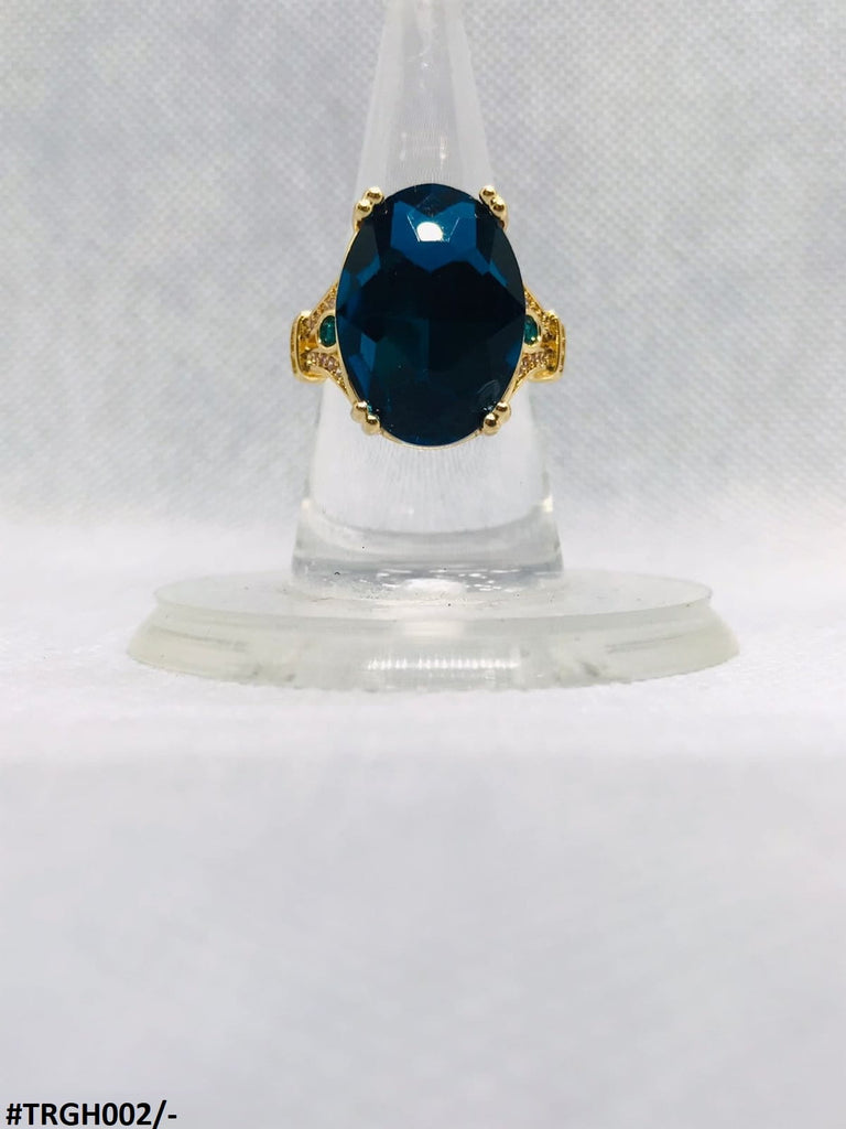 Gold Plated Zircon Ring