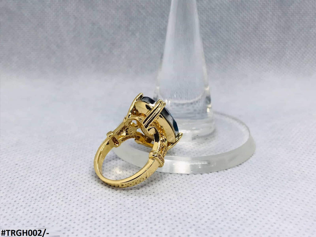 Gold Plated Zircon Ring