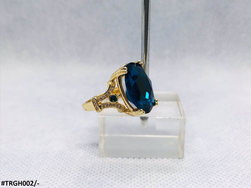 Gold Plated Zircon Ring