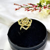 Leaf Flower Ring Adjustable