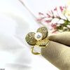 Pearl Flower Ring Adjustable