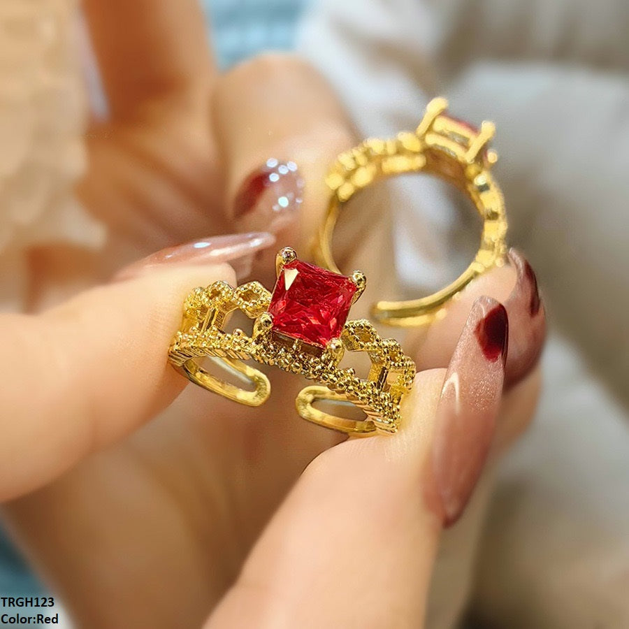 Double Layer Square Ring Adjustable