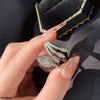 Double Sided Tear Face Ring Adjustable