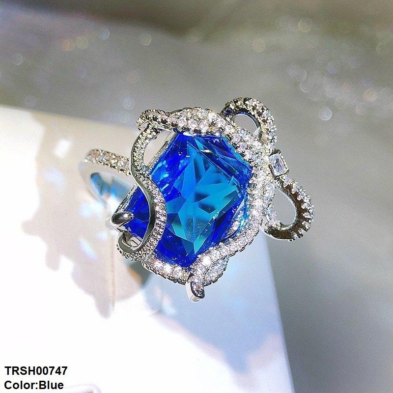 Rectangle Bow Ring Adjustable