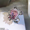 Rectangle Bow Ring Adjustable