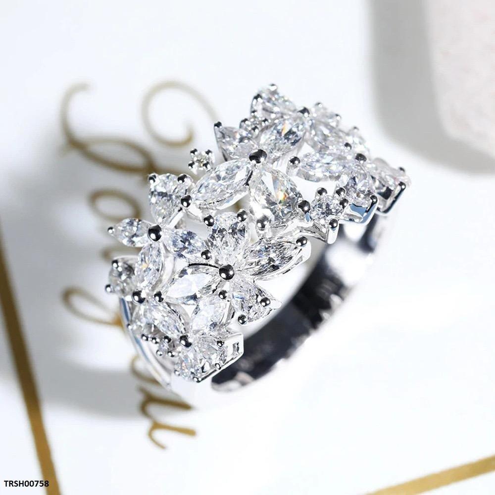 Marquise Flower Ring
