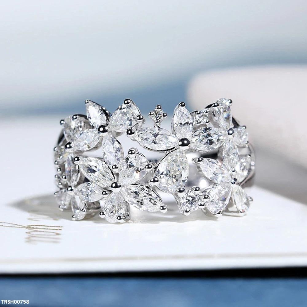 Marquise Flower Ring