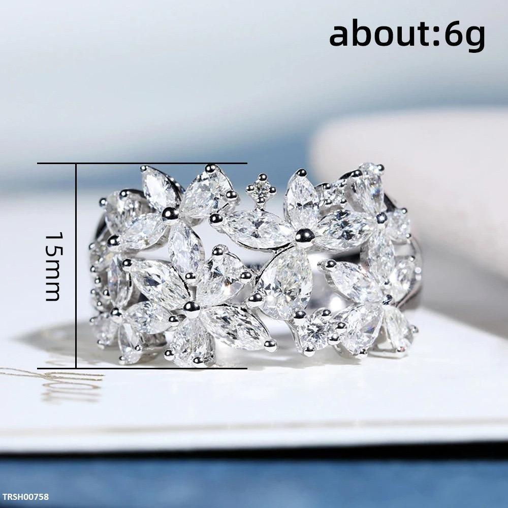 Marquise Flower Ring
