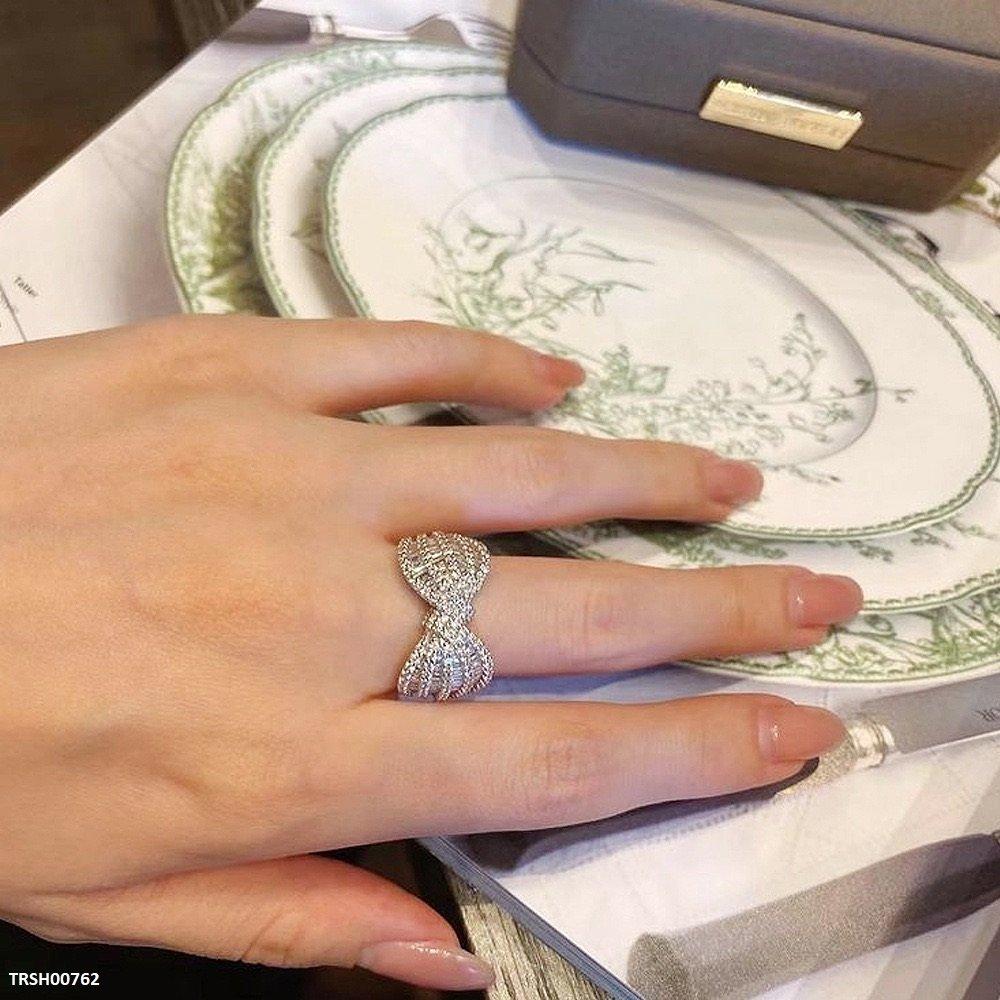 Tied Wth Sparkle Ring