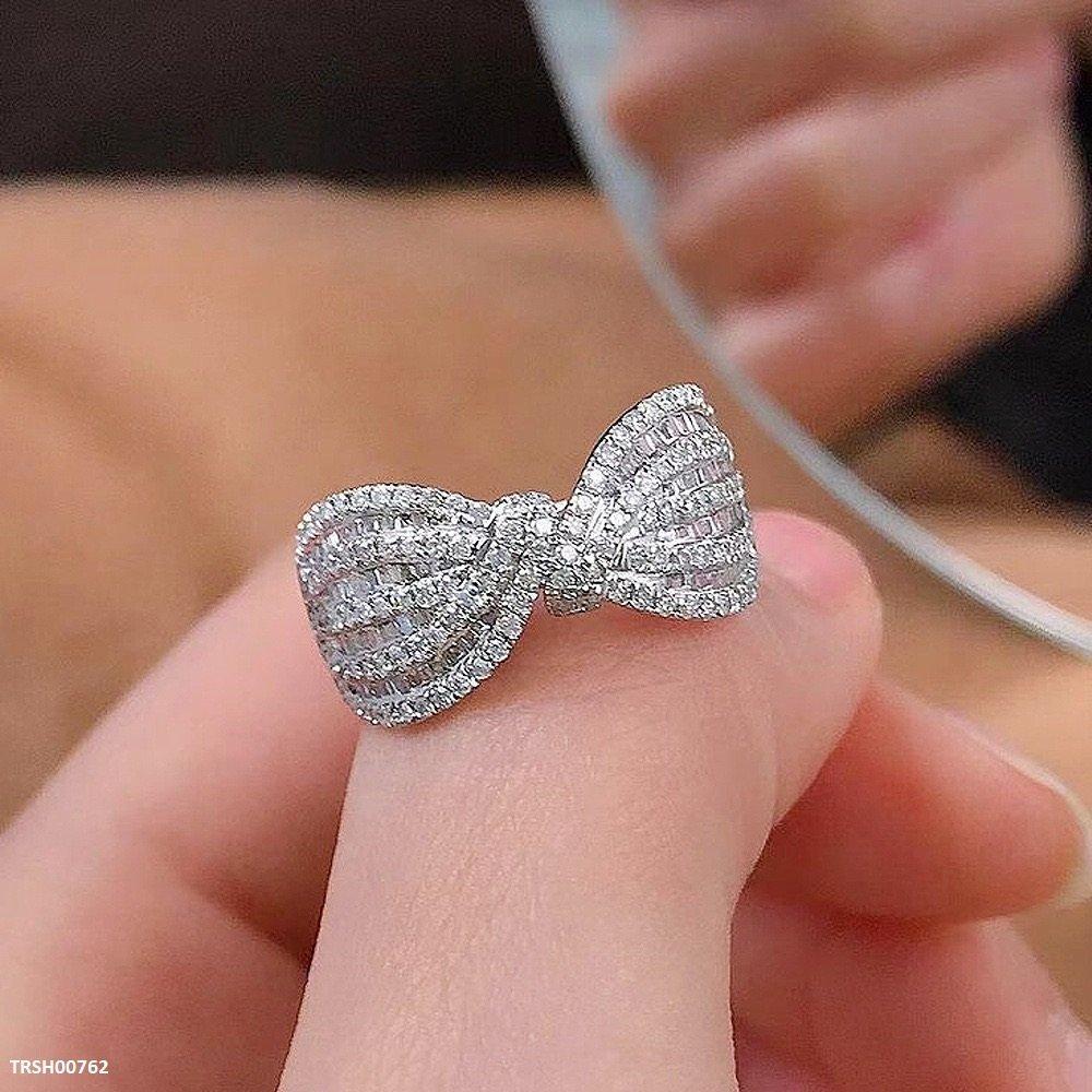 Tied Wth Sparkle Ring