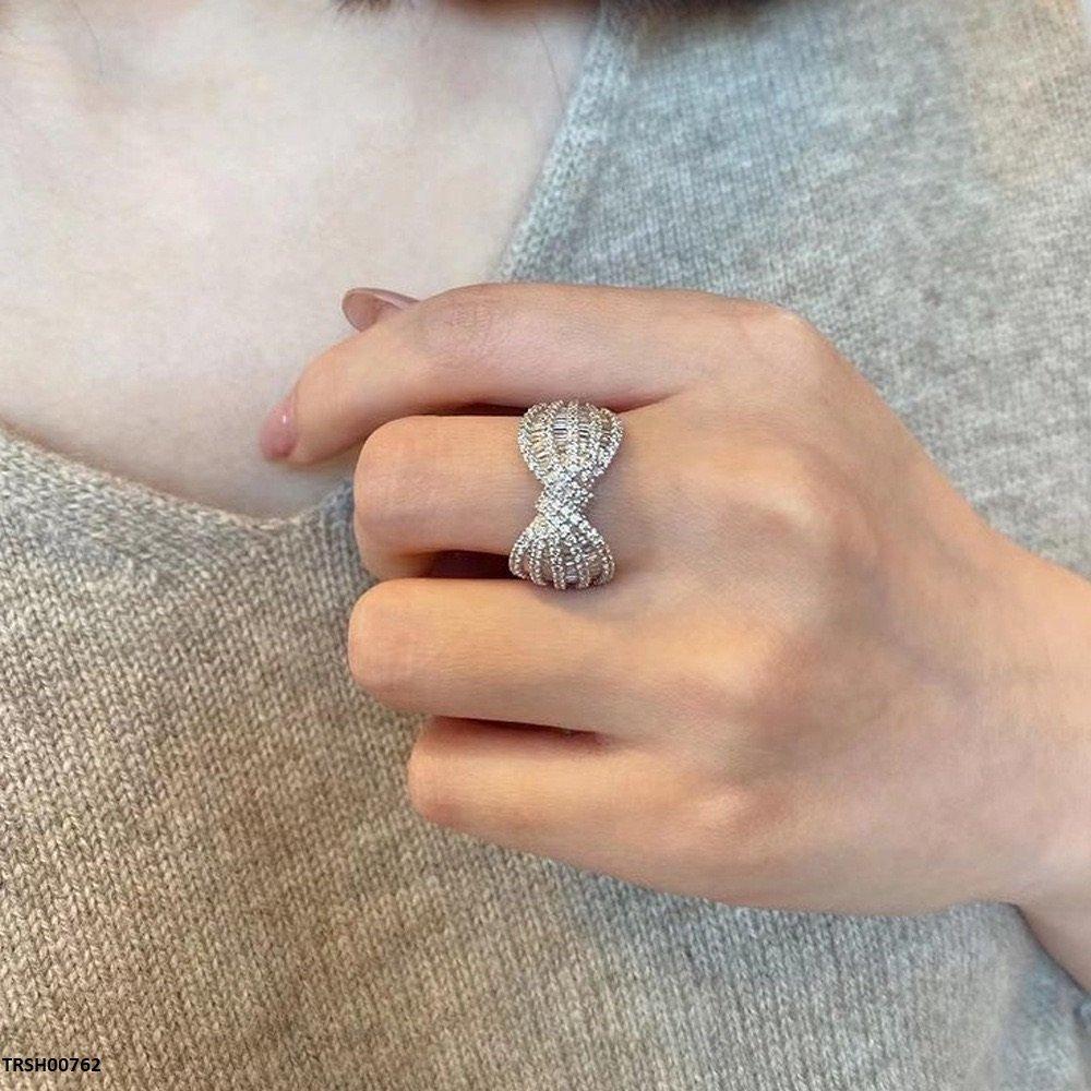 Tied Wth Sparkle Ring