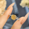 Round Zircon Ring Adjustable