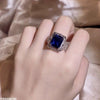 Square Zircon Ring
