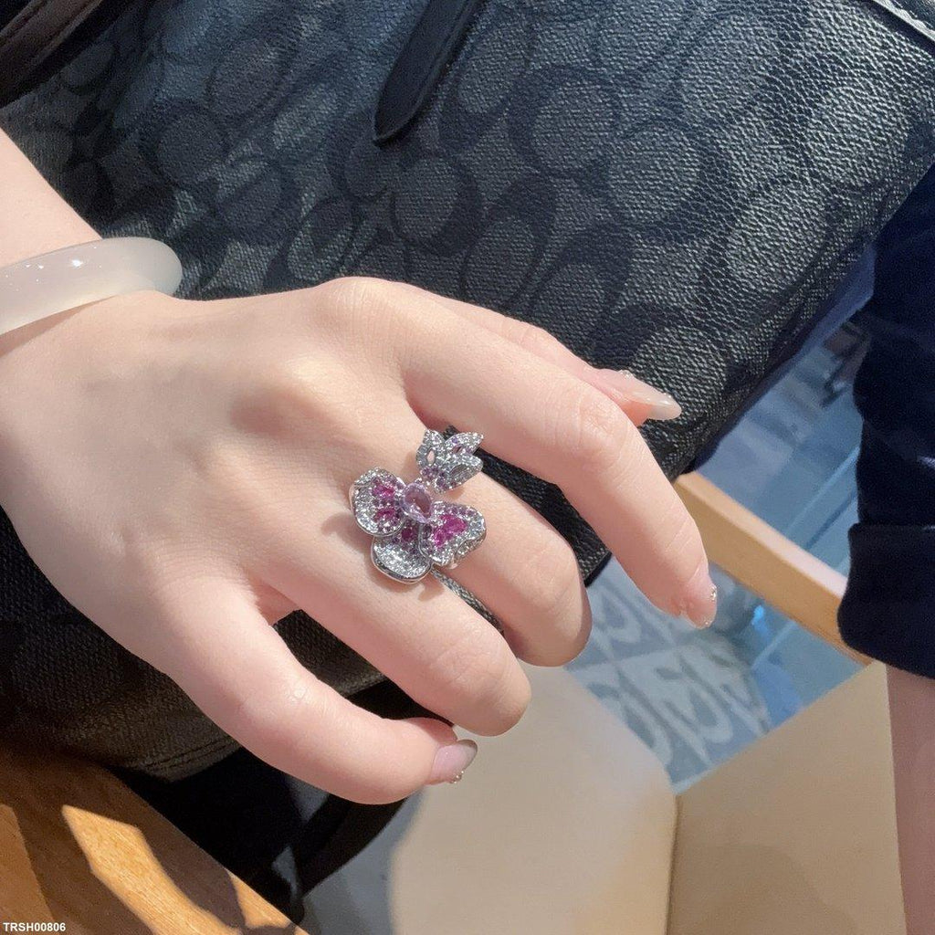 Flower Ring Adjustable