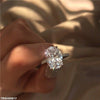Oval Zircon Ring