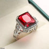 Square Stone Ring