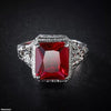 Square Stone Ring