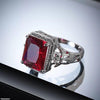Square Stone Ring