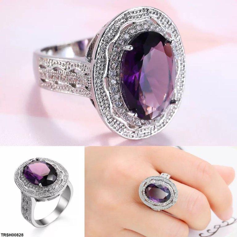 Oval Stone Ring