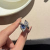 Tear Leaf Ring Adjustable