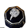 Square Stone Zircon Ring