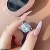 Square Stone Zircon Ring