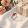 Oval/Square Layered Ring Adjustable