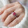 Oval/Square Layered Ring Adjustable