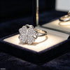 Heart Zircon Spiner Ring