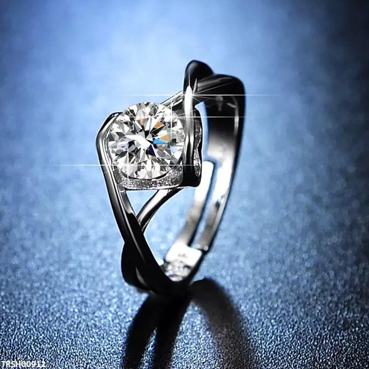 Round Heart Ring Adjustable