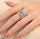 Zircon Oval Ring