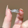 Round Stone Ring Adjustable