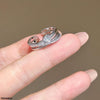 Round Stone Ring Adjustable