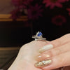 Double Tear Ring Adjustable