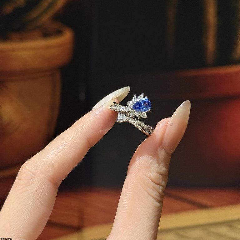 Double Tear Ring Adjustable