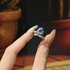Double Tear Ring Adjustable