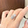 Double Flower Ring Adjustable