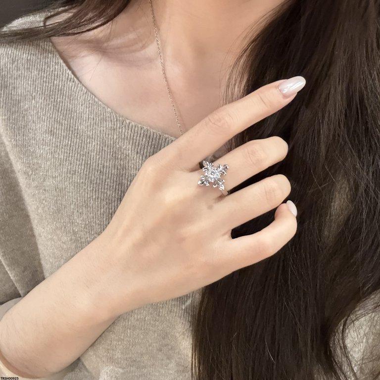 Cross Stone Ring Adjustable