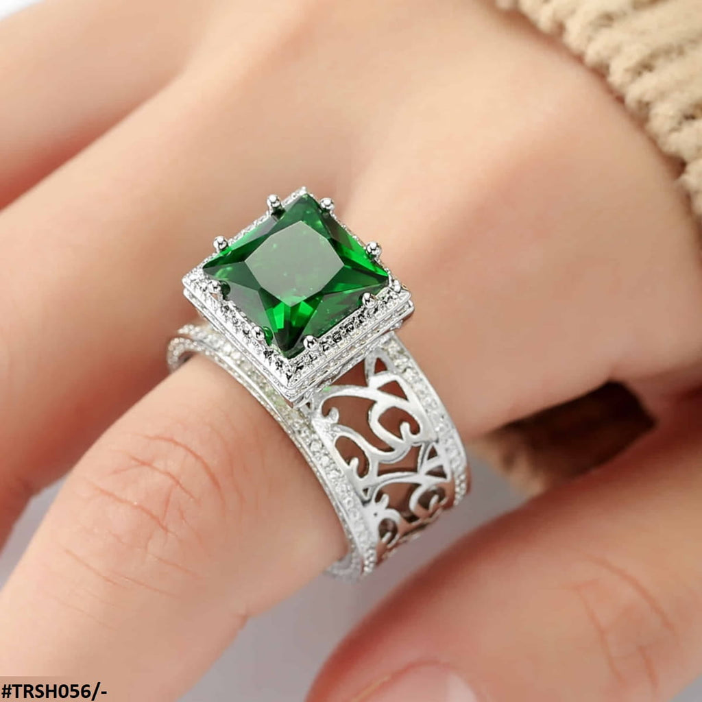 Square Larger Band Ring