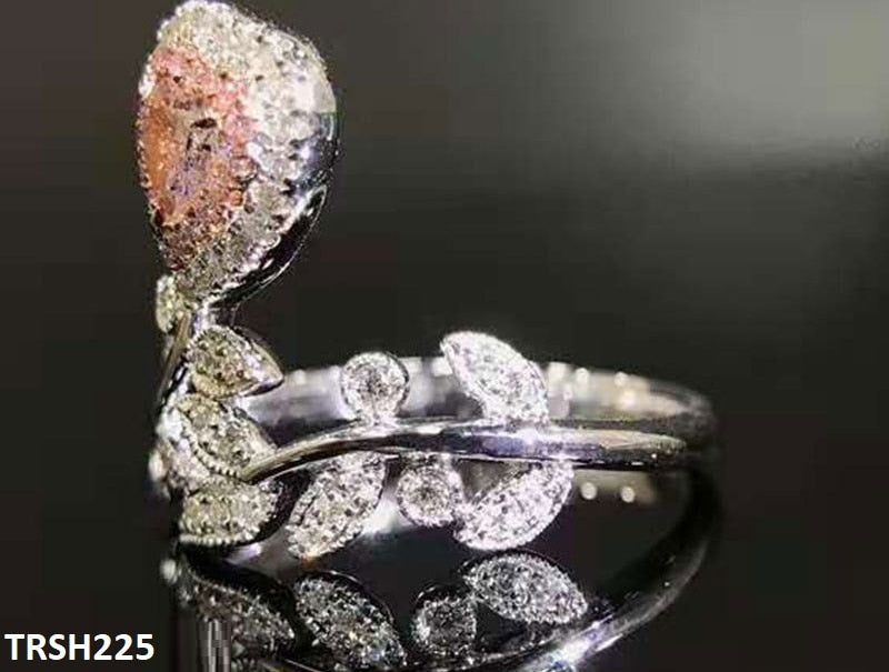 Step Heart/Leaf Adjustable Ring