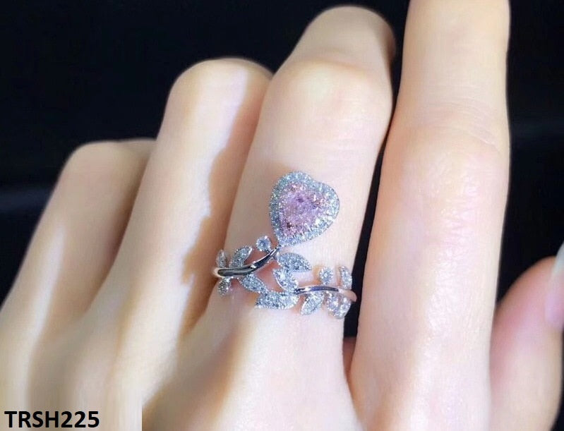 Step Heart/Leaf Adjustable Ring