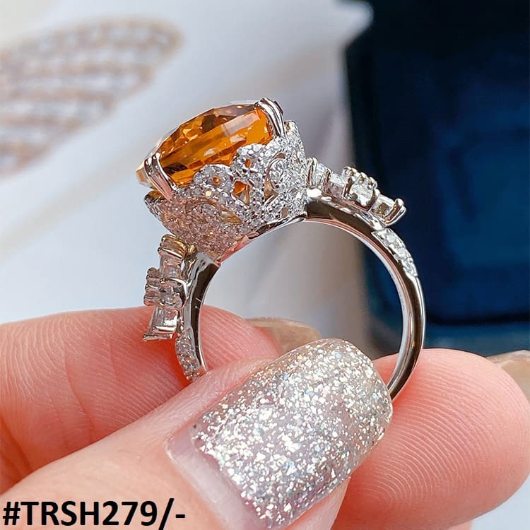 Oval/Flower Adjustable Ring