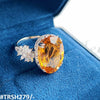 Oval/Flower Adjustable Ring